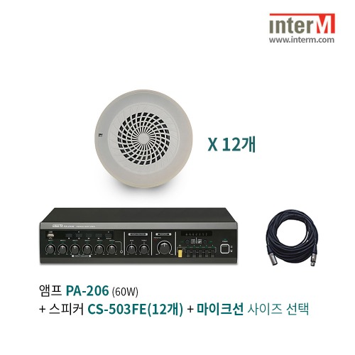 패키지 인터엠 PA-206 + CS-503FE(12개)